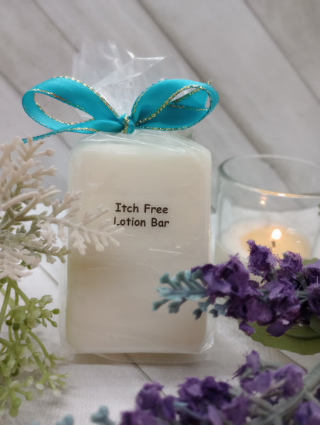 Itch Free Lotion Bar - Natural Relief for Bug Bites, Eczema & Dry Skin