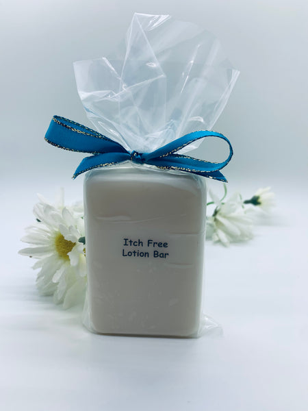 Itch Free Lotion Bar - Natural Relief for Bug Bites, Eczema & Dry Skin