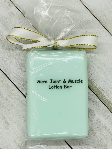 Sore Joint & Muscle Lotion Bar - Natural Pain Relief