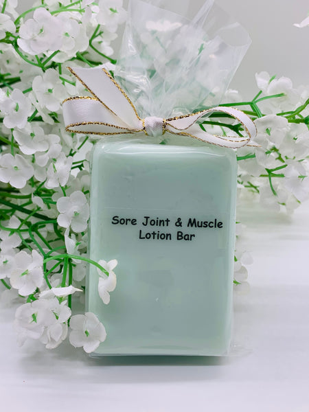 Sore Joint & Muscle Lotion Bar - Natural Pain Relief