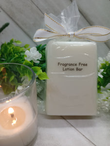 Fragrance Free Lotion Bar