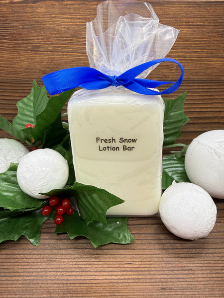 Fresh Snow Lotion Bar - Seasonal