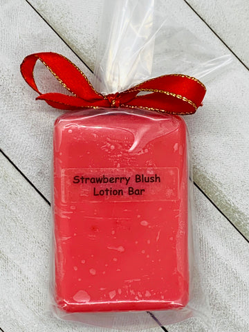 Strawberry Blush Lotion Bar